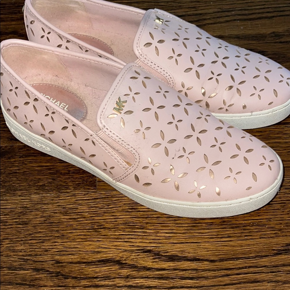 Michael Kors Pink Slip-On Women's Shoes